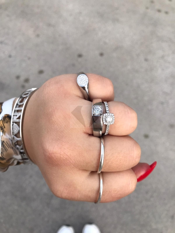 Acquista ora Anello big diamond su elefantebianco.jewelry