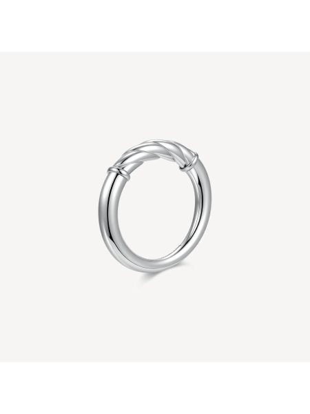 Acquista ora anello intrecciato essential su elefantebianco.jewelry