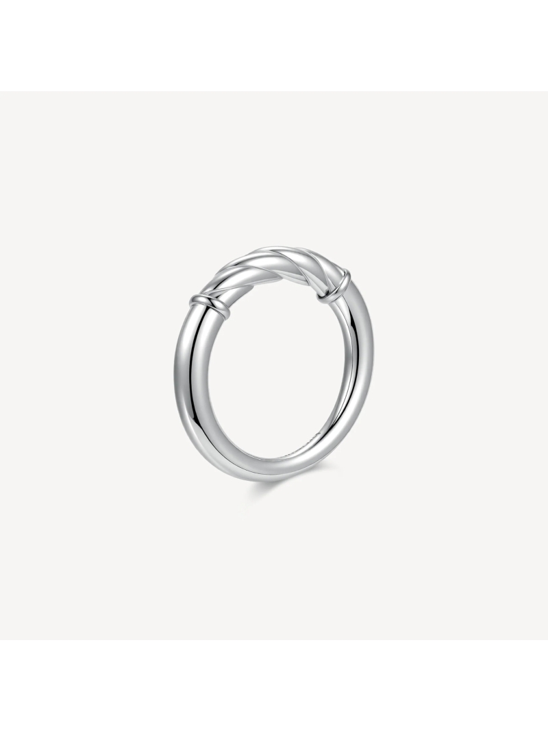 Acquista ora anello intrecciato essential su elefantebianco.jewelry