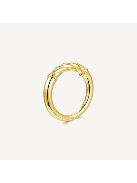 Acquista ora anello intrecciato essential su elefantebianco.jewelry 2