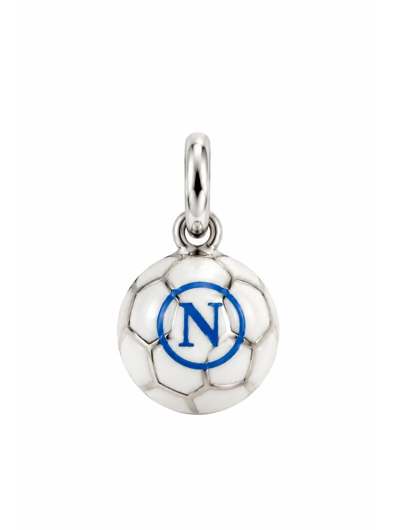 Acquista ora ciondolo napoli pallone su elefantebianco.jewelry