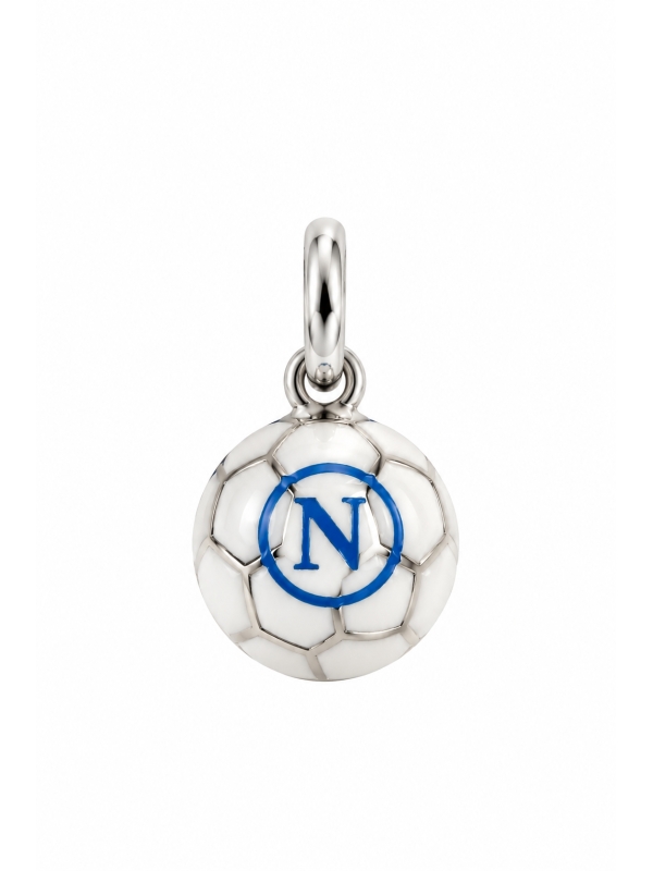 Acquista ora ciondolo napoli pallone su elefantebianco.jewelry