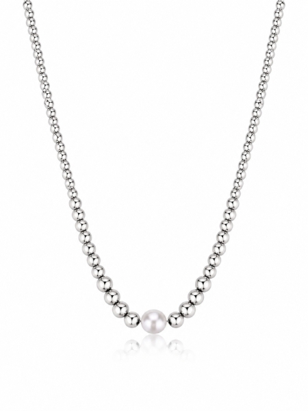 Acquista ora collana pallinata con perla su elefantebianco.jewelry 2