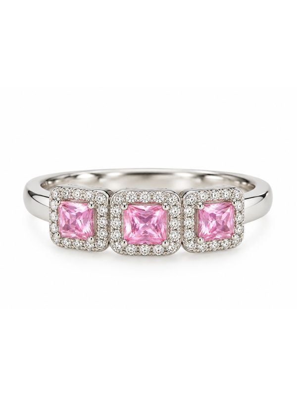 Acquista ora amello trilogy quadrato rosa su elefantebianco.jewelry