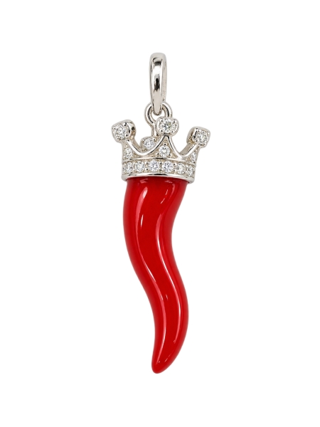 Acquista ora corno con corona su elefantebianco.jewelry