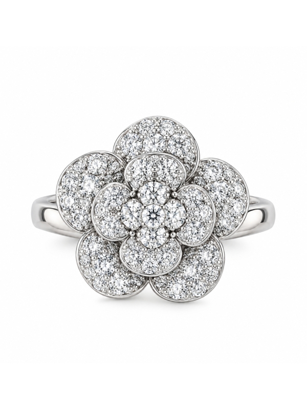 Acquista ora anello camelia su elefantebianco.jewelry
