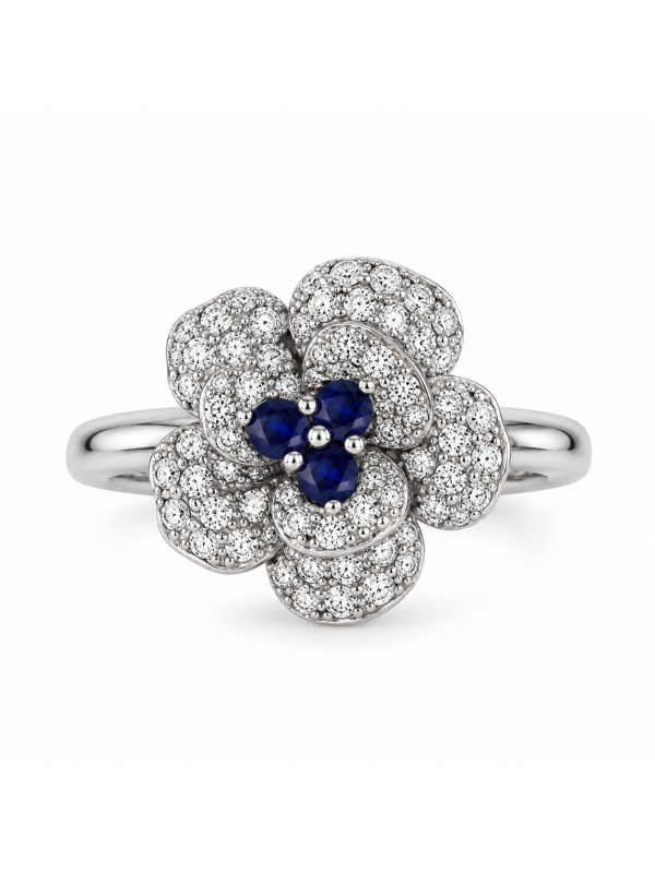 Acquista ora anello camelia su elefantebianco.jewelry