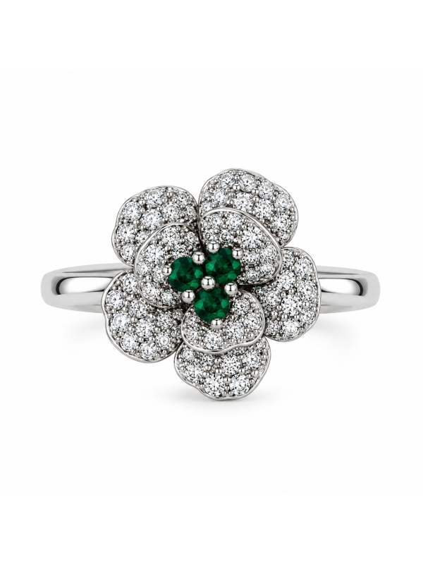 Acquista ora anello camelia su elefantebianco.jewelry