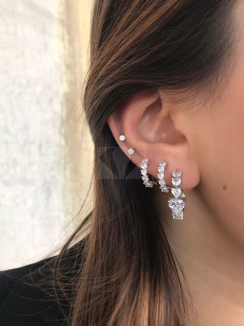 Acquista ora infinity love chiara (argento 925%) PLACCATO ORO su elefantebianco.jewelry