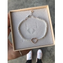 Bracciale modello dodo con cuore vuoto